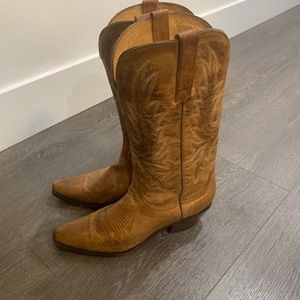 ‼️‼️Sold‼️‼️ Charlie Horse 1 Artisan Handcrafted Cowboy Boots.